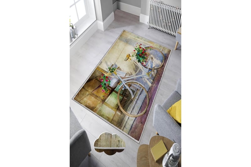 Tolunay Matta 120x180 cm - Flerfärgad - Textil & mattor - Matta - Modern matta - Wiltonmatta