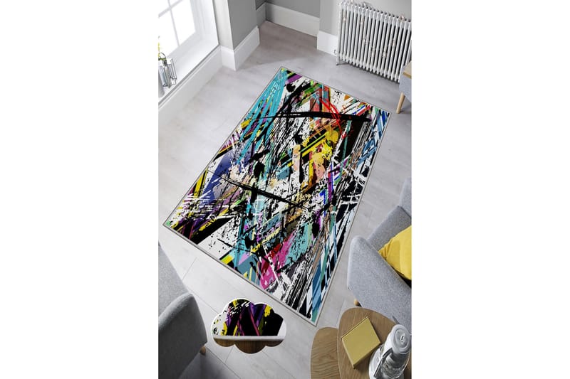 Tolunay Matta 120x180 cm - Flerfärgad - Textil & mattor - Matta - Modern matta - Wiltonmatta