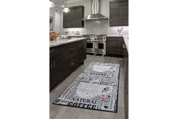 Tugrul Matta 120x180 cm - Grå/Sammet - Textil & mattor - Matta - Modern matta - Wiltonmatta