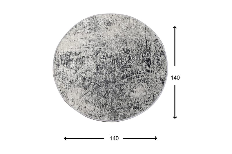 Umboni Matta Rund 140 cm - Flerfärgad/Sammet - Textil & mattor - Matta - Modern matta - Wiltonmatta