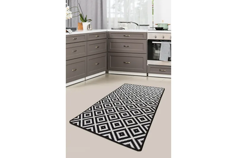 Umukara Matta 140x190 cm, Flerfärgad/Sammet