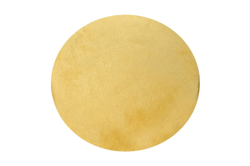 Vigentino Matta Rund 90 cm, Gul/Akryl