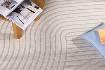 Vince Wiltonmatta 240x340 cm Oval - Vit - Textil & mattor - Matta - Modern matta - Wiltonmatta
