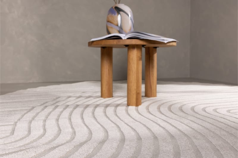 Vince Wiltonmatta 240x340 cm Oval - Vit - Textil & mattor - Matta - Modern matta - Wiltonmatta