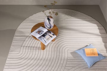 Vince Wiltonmatta 240x340 cm Oval - Vit - Textil & mattor - Matta - Modern matta - Wiltonmatta