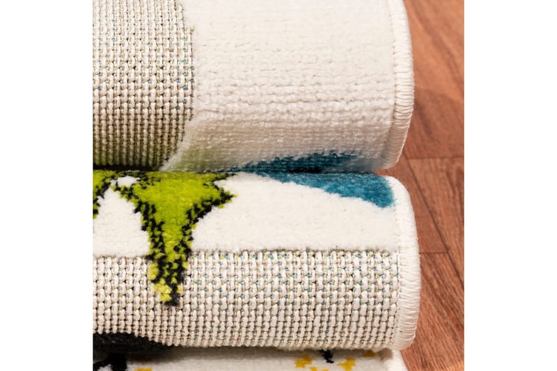 Wiltonmatta Bourke 160x230 cm Rektangulär - Creme/Blå/Röd/Grön/Svart - Textil & mattor - Matta - Modern matta - Wiltonmatta