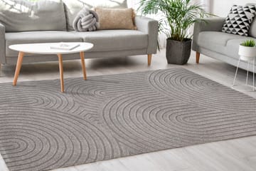 Wiltonmatta Genova Zen 160x230 cm - Grå - Textil & mattor - Matta - Modern matta - Wiltonmatta