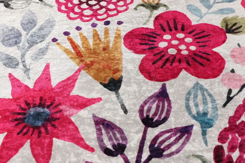 Wiltonmatta Nozomu 200 cm Rund - Flerfärgad - Textil & mattor - Matta - Modern matta - Wiltonmatta