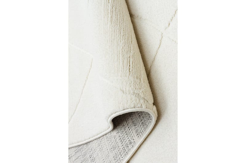 Pachuram Wiltonmatta 120x180 cm Rektangulär - Vit - Textil & mattor - Matta - Modern matta - Friezematta