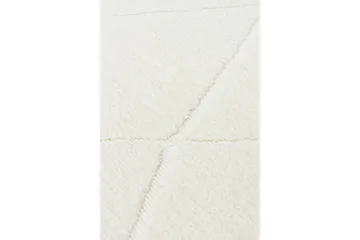 Pachuram Wiltonmatta 120x180 cm Rektangulär - Vit - Textil & mattor - Matta - Modern matta - Friezematta