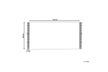 Yazlik Ullmatta 80x150 cm - Beige - Textil & mattor - Matta - Modern matta - Ullmatta