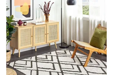 Yesilkoy Ryamatta 160x230 cm - Svart/Vit - Textil & mattor - Matta - Modern matta - Ryamatta