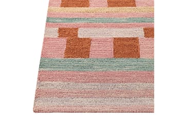 Yomra Ullmatta 200x200 cm Kvadratisk - Brun - Textil & mattor - Matta - Modern matta - Ullmatta