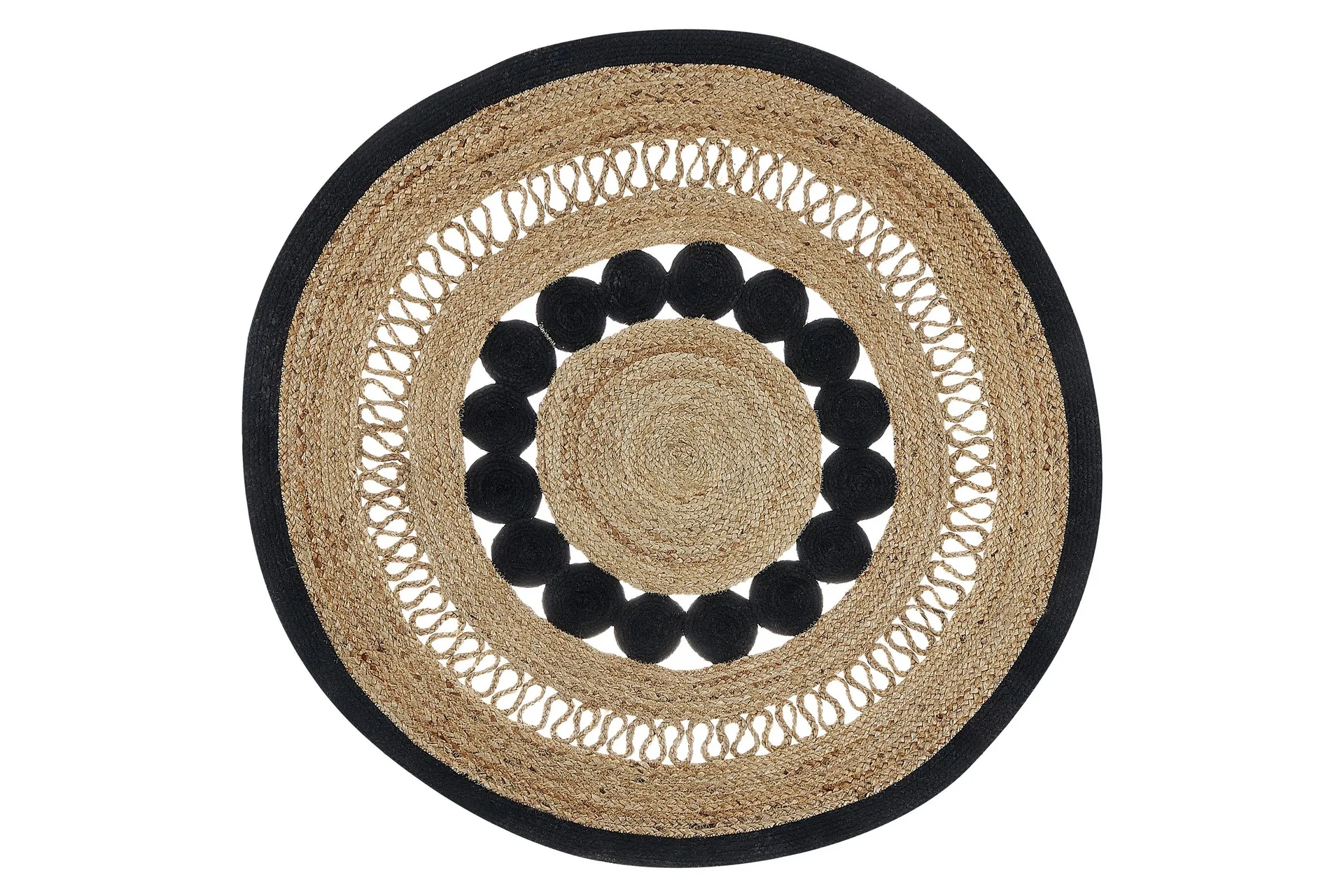 Yozgat Ryamatta 120 cm Rund - Beige