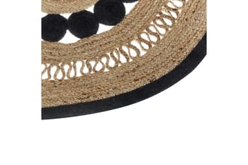 Yozgat Ryamatta 120 cm Rund - Beige - Textil & mattor - Matta - Modern matta - Ryamatta