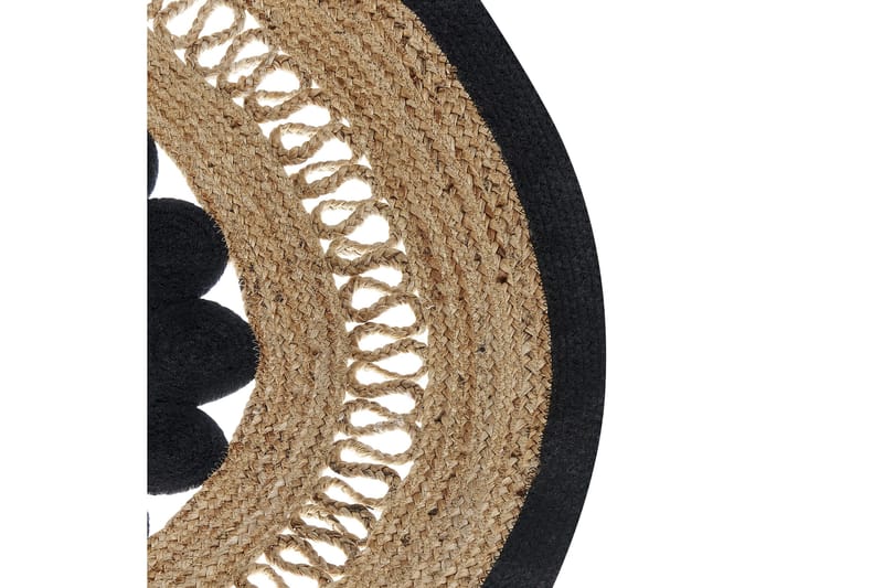 Yozgat Ryamatta 120 cm Rund - Beige - Textil & mattor - Matta - Modern matta - Ryamatta