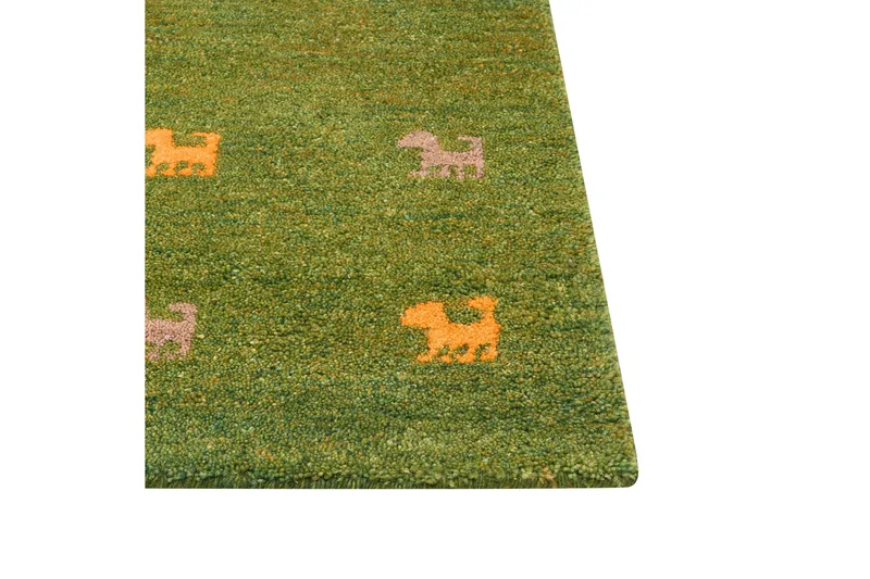 Yulafi Ryamatta 140x200 cm - Grön - Textil & mattor - Matta - Modern matta - Ryamatta