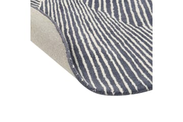 Zabol Ullmatta 140x200 cm Oval - Svart/Vit - Textil & mattor - Matta - Modern matta - Ullmatta