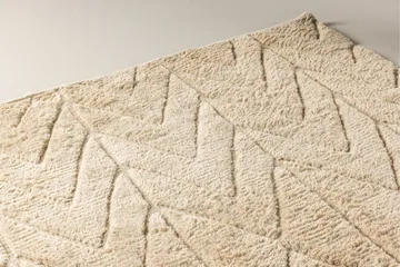 Zoe Ullmatta 160x230 cm Rektangulär - Beige - Textil & mattor - Matta - Modern matta - Ullmatta