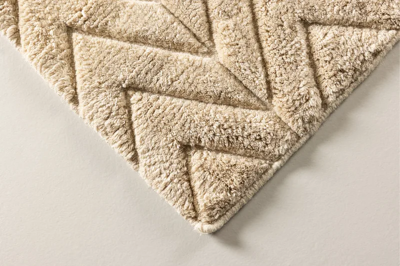 Zoe Ullmatta 300x400 cm Rektangulär - Beige - Textil & mattor - Matta - Modern matta - Ullmatta