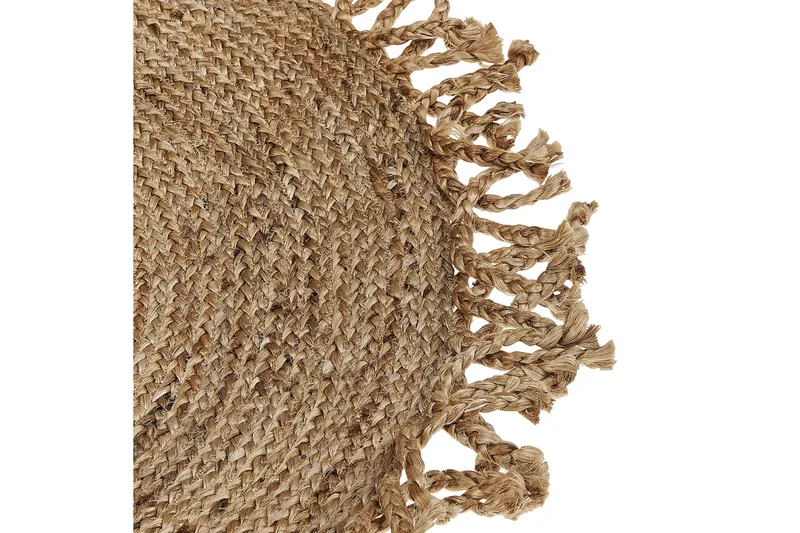 Zonguldak Ryamatta 120 cm Rund - Beige - Textil & mattor - Matta - Modern matta - Ryamatta