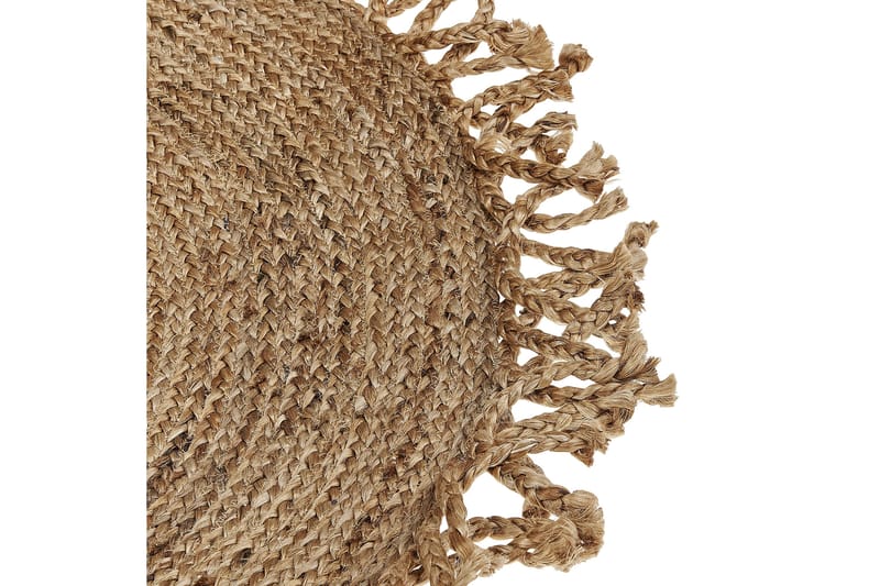 Zonguldak Ryamatta 120 cm Rund - Beige - Textil & mattor - Matta - Modern matta - Jutematta & hampamatta