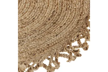 Zonguldak Ryamatta 120 cm Rund - Beige - Textil & mattor - Matta - Modern matta - Jutematta & hampamatta