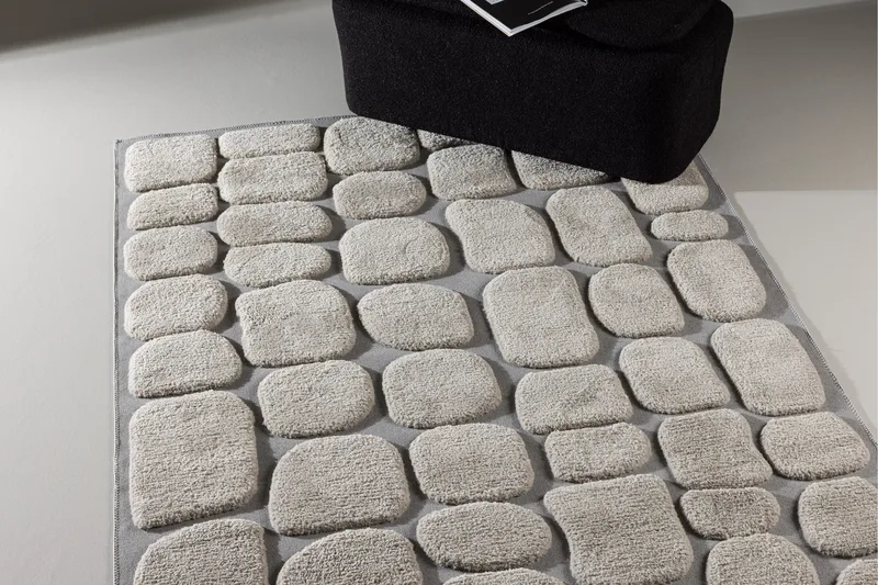 Octavius Plastmatta 160x230 cm - Beige - Textil & mattor - Matta - Badrumsmatta