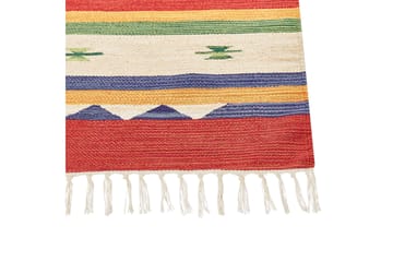 Alapars Kelimmatta 140x200 cm - Röd - Textil & mattor - Matta - Orientalisk matta - Kelimmatta