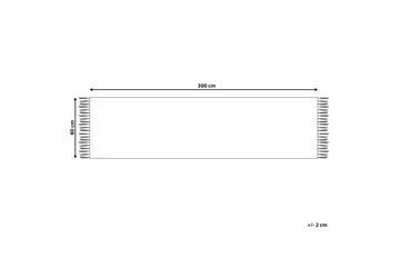Aragats Kelimmatta 80x300 cm - Beige - Textil & mattor - Matta - Orientalisk matta - Kelimmatta