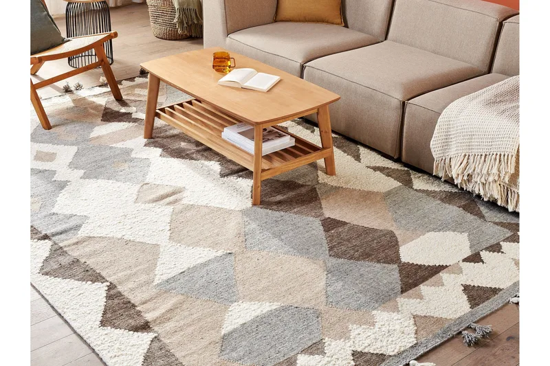 Aralez Kelimmatta 200x300 cm - Beige - Textil & mattor - Matta - Orientalisk matta - Kelimmatta