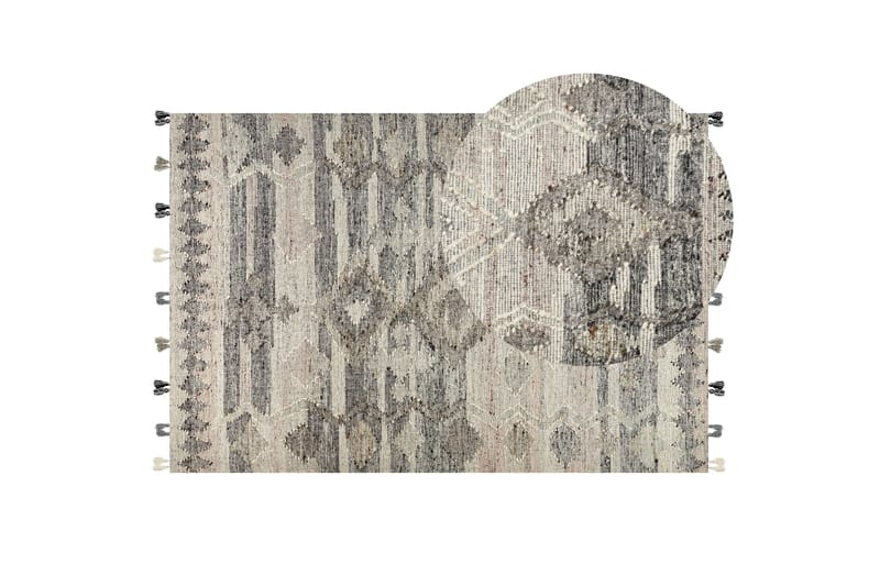 Aratashen Kelimmatta 80x150 cm - Grå - Textil & mattor - Matta - Orientalisk matta - Kelimmatta