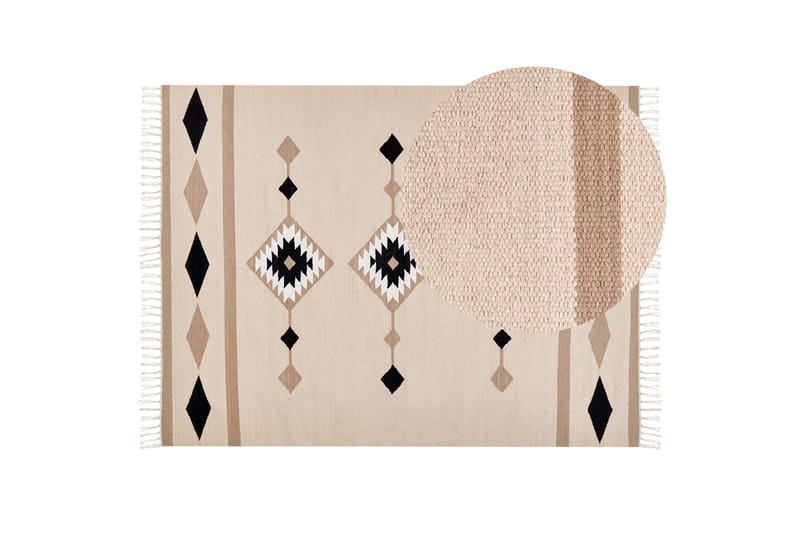 Berdik Kelimmatta 160x230 cm - Beige - Textil & mattor - Matta - Orientalisk matta - Kelimmatta