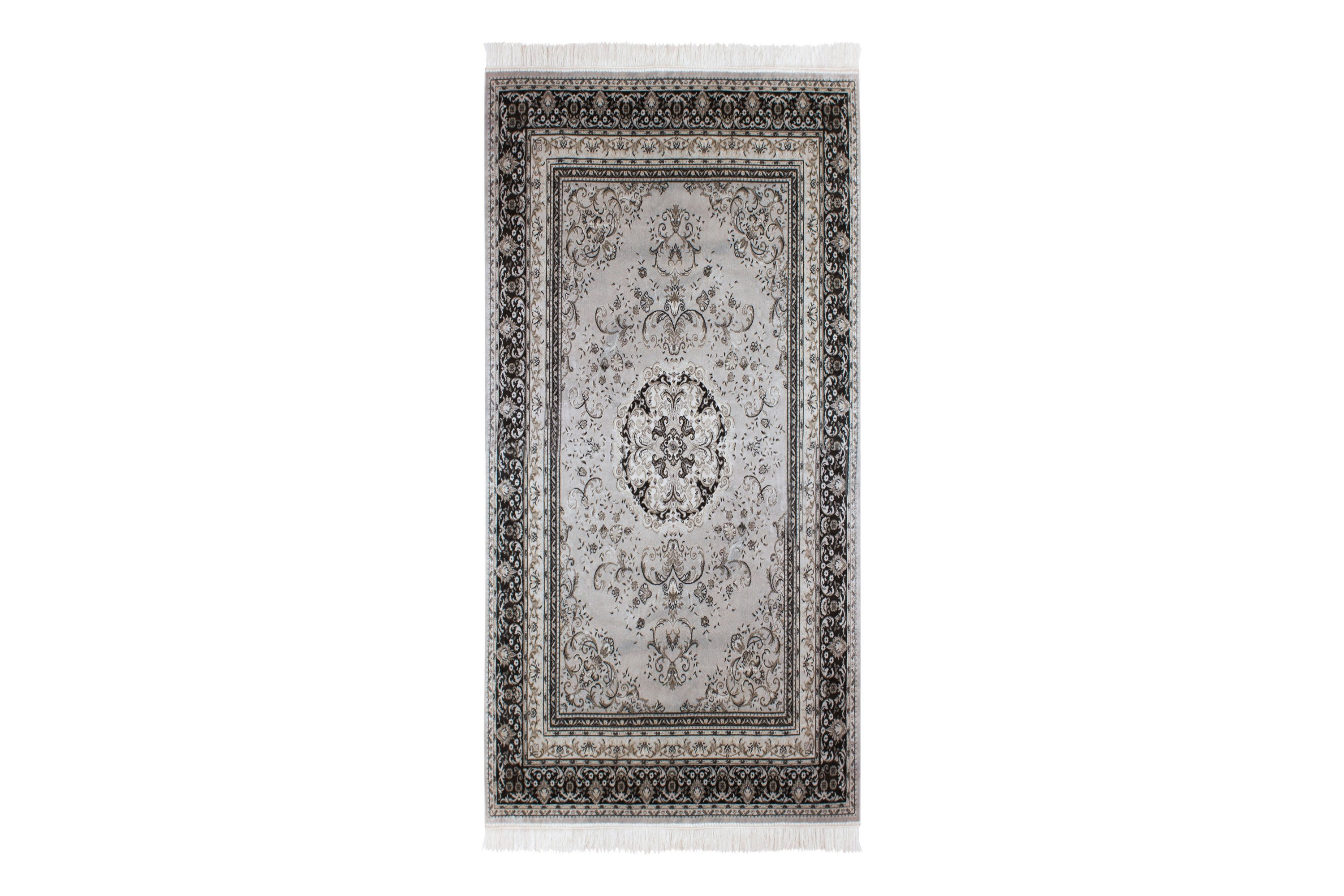 Casablanca Medallion Matta 80x150 Silver