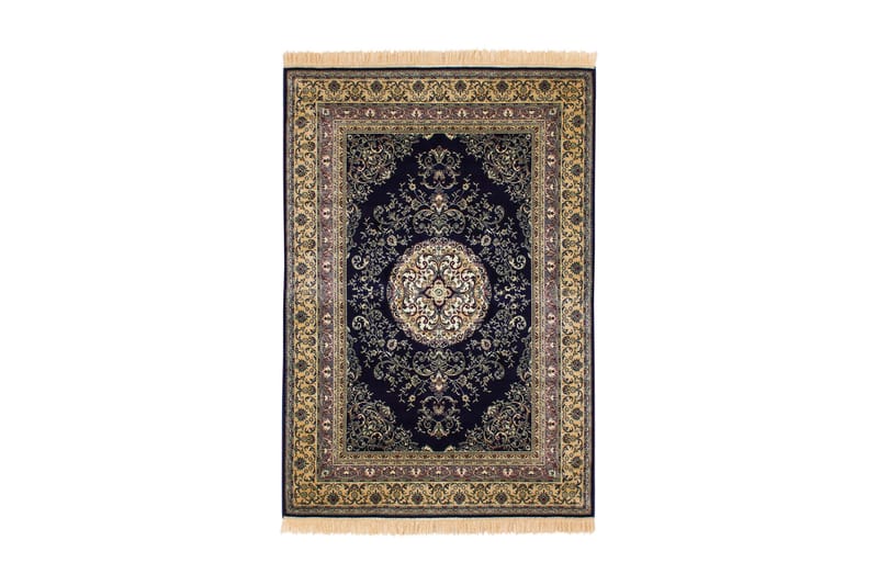 Casablanca Medallion Orientalisk Matta 130x190 - Marinblå - Textil & mattor - Matta - Orientalisk matta - Persisk matta