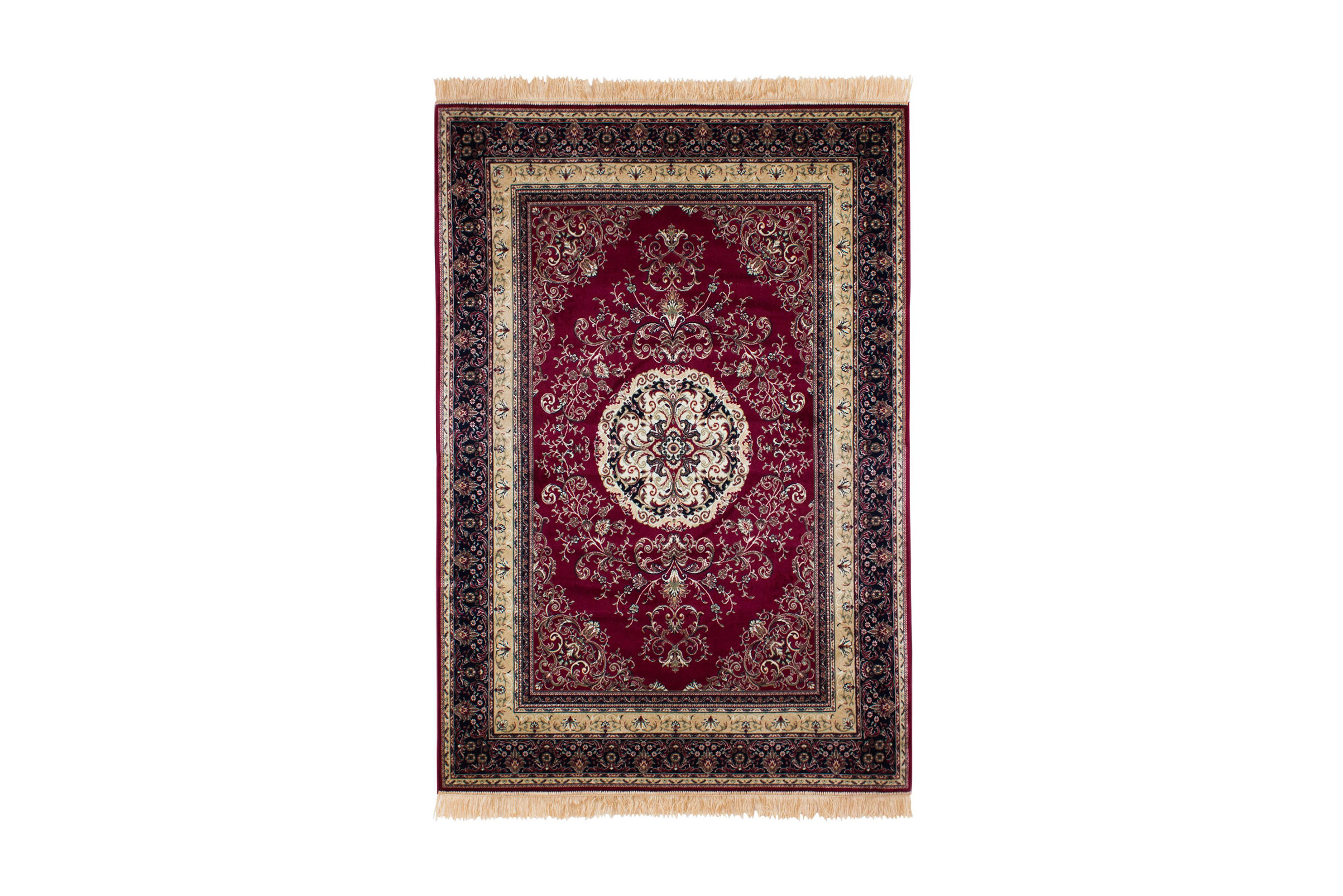 Casablanca Medallion Orientalisk Matta 160x230 Röd
