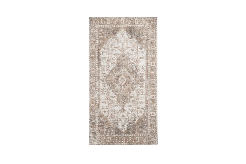 Chenillematta Asha 80x150 cm Persika - Orange - Persisk matta - Orientalisk matta