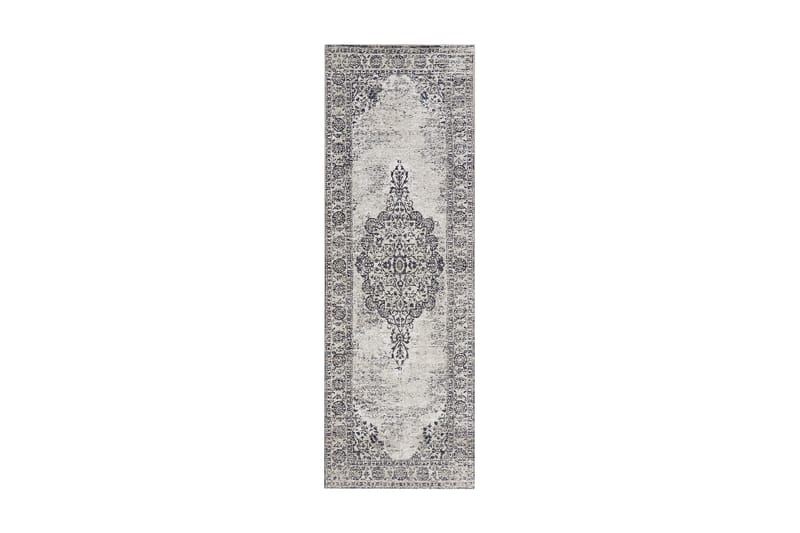 Chenillematta Asha 80x250 cm Navy - Marinblå - Persisk matta - Orientalisk matta