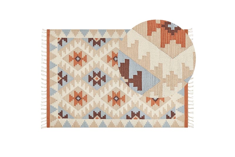 Dilijan Kelimmatta 160x230 cm - Beige - Textil & mattor - Matta - Orientalisk matta - Kelimmatta