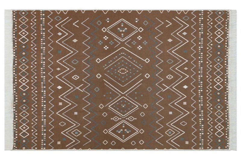 Eko Hali Matta 120x180 cm - Beige/Blå/Vit - Textil & mattor - Matta - Orientalisk matta - Persisk matta