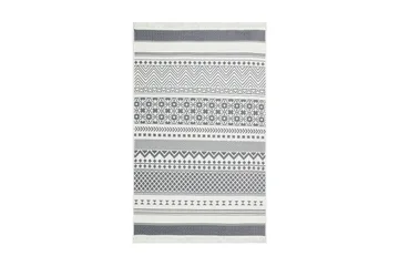 Eko Hali Matta 120x180 cm - Grå/Vit - Textil & mattor - Matta - Modern matta - Bomullsmatta
