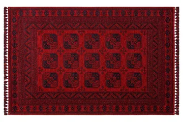 Eko Hali Matta 120x180 cm - Röd/Mörkblå - Textil & mattor - Matta - Orientalisk matta - Persisk matta