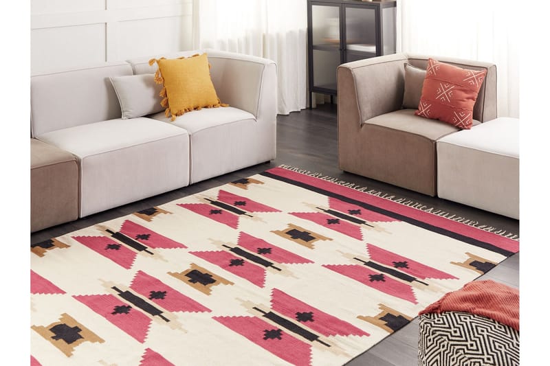 Garni Kelimmatta 200x300 cm - Röd - Textil & mattor - Matta - Orientalisk matta - Kelimmatta