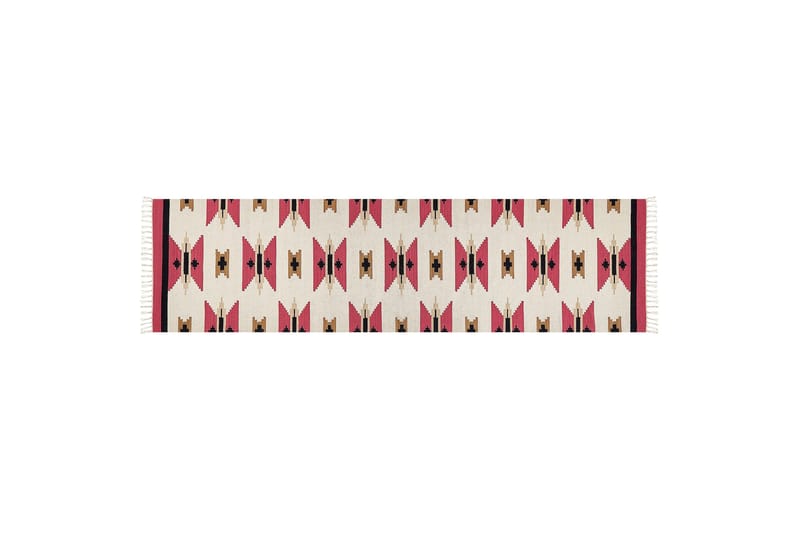 Garni Kelimmatta 80x300 cm, Röd