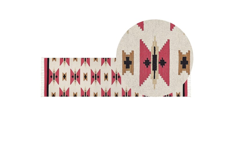 Garni Kelimmatta 80x300 cm - Röd - Textil & mattor - Matta - Orientalisk matta - Kelimmatta