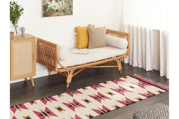 Garni Kelimmatta 80x300 cm - Röd - Textil & mattor - Matta - Orientalisk matta - Kelimmatta