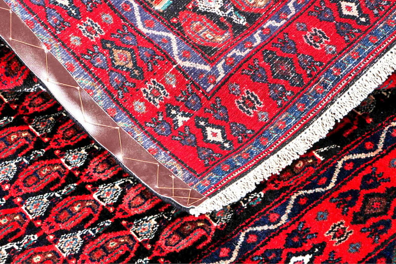 Handknuten Exklusiv Persisk Nålmatta 122x301 cm Kelim - Mörkblå/Röd - Persisk matta - Orientalisk matta