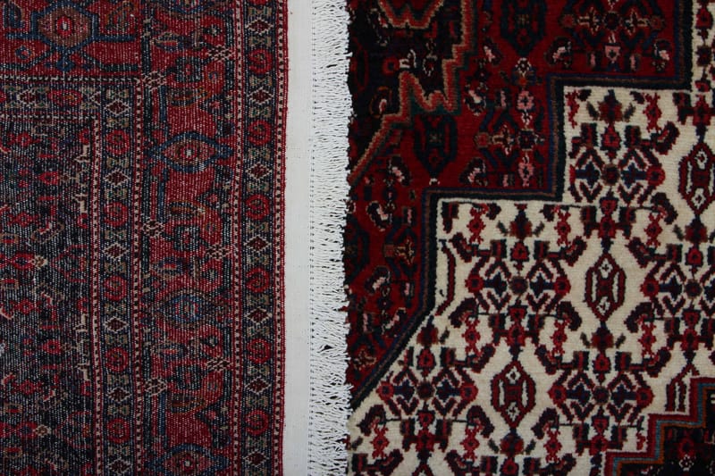 Handknuten Exklusiv Persisk Matta 212x312 cm - Beige/Röd - Persisk matta - Orientalisk matta