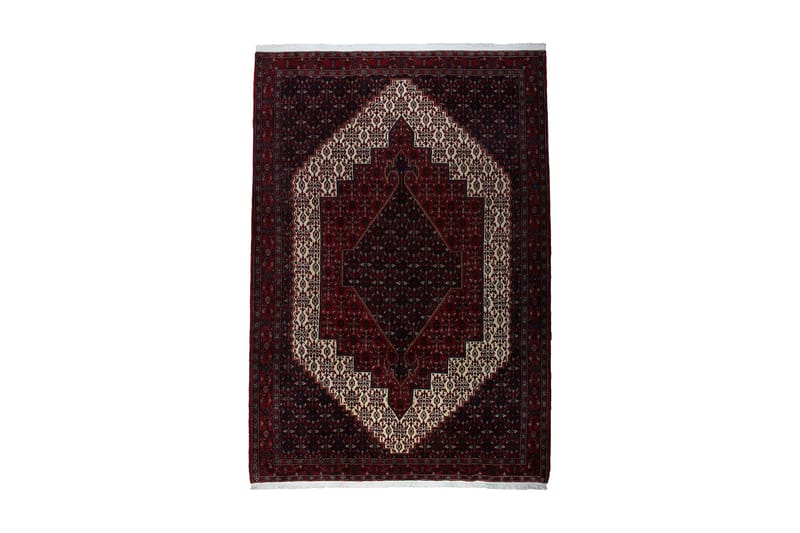 Handknuten Exklusiv Persisk Matta 212x312 cm - Beige/Röd - Persisk matta - Orientalisk matta