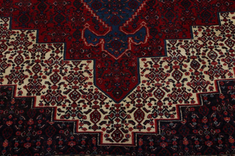 Handknuten Exklusiv Persisk Matta 234x308 cm - Röd/Beige - Persisk matta - Orientalisk matta